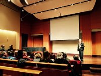 Producer Introduction  Spiegel discusses how the film came about with the crowd before the screening