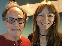 Vanessa Lobon Garcia  Bruce Spiegel with Vanessa Lobon Garcia who co-founded the Doc N Roll Festival. Vanessa is a big promoter of independent films.