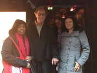 London Support  Carmen and Bruce Spiegel with Tony who made our visit in London very easy