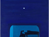 Turn Out the Stars  Painting by local artist Edward Pramuk titled: Turn Out the Stars