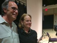 Bruce and Debby  And finally, Bruce Spiegel with Debby Evans who hosted the film