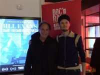 Colm Forde  Colm Forde (right) was the guy who made the London screenings possible. He did all the heavy work.