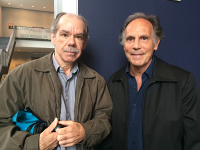 Bruce and Bill Evans fan  Bruce with another local resident who loved the music of Bill Evans