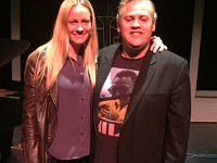 Annie with Evan  Annie Burford, daughter of Debby Evans with Evan Evans