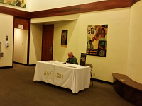 Reception  Jazz 88.3 also greeted everyone attending - a nice personal touch for the San Diego showing