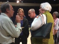 Lots of Discussion  The Q & A and discussion after the film went on for over one hour - people were very moved by the film