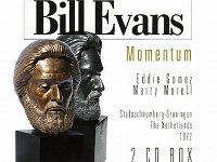 Momentum  Two CD set from a recording in The Netherlands on February 4, 1972. A relaxed live session with a very slow opening of Re: Person I Knew. Songs include Sugar Plum, Gloria's Step, Elsa, Emily, Who Can I Turn To, and My Romance.