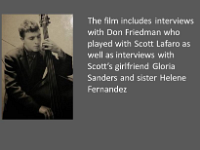 07  The film does a great job of helping you understand the greatness of people like Scott Lafaro